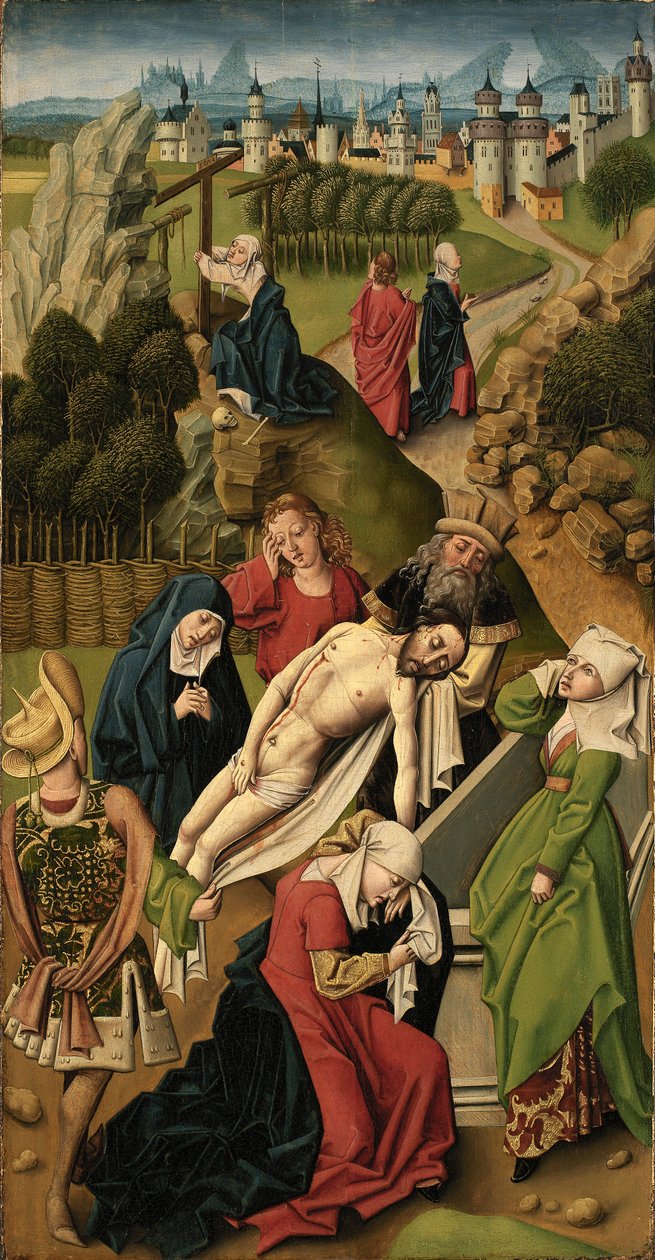 Entierro, siglo XV de Unbekannt