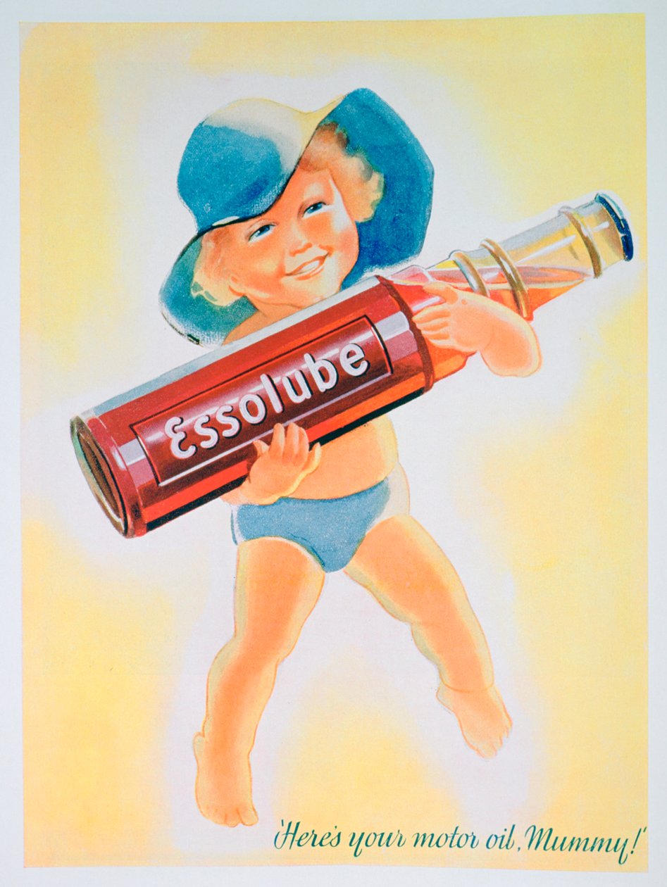 Anuncio de aceite de motor Essolube, 1935 de Unbekannt