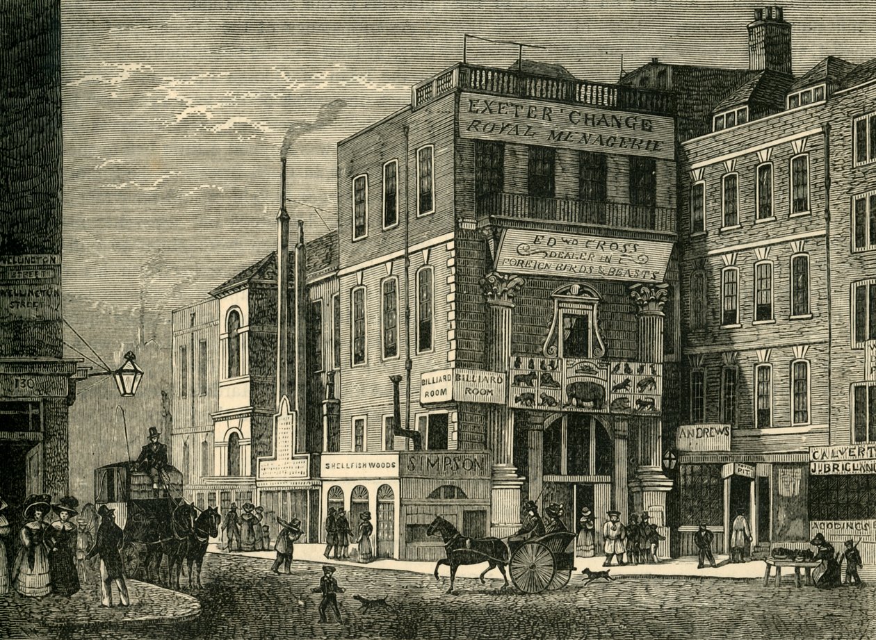 Exeter Change en 1826, 1881 de Unbekannt