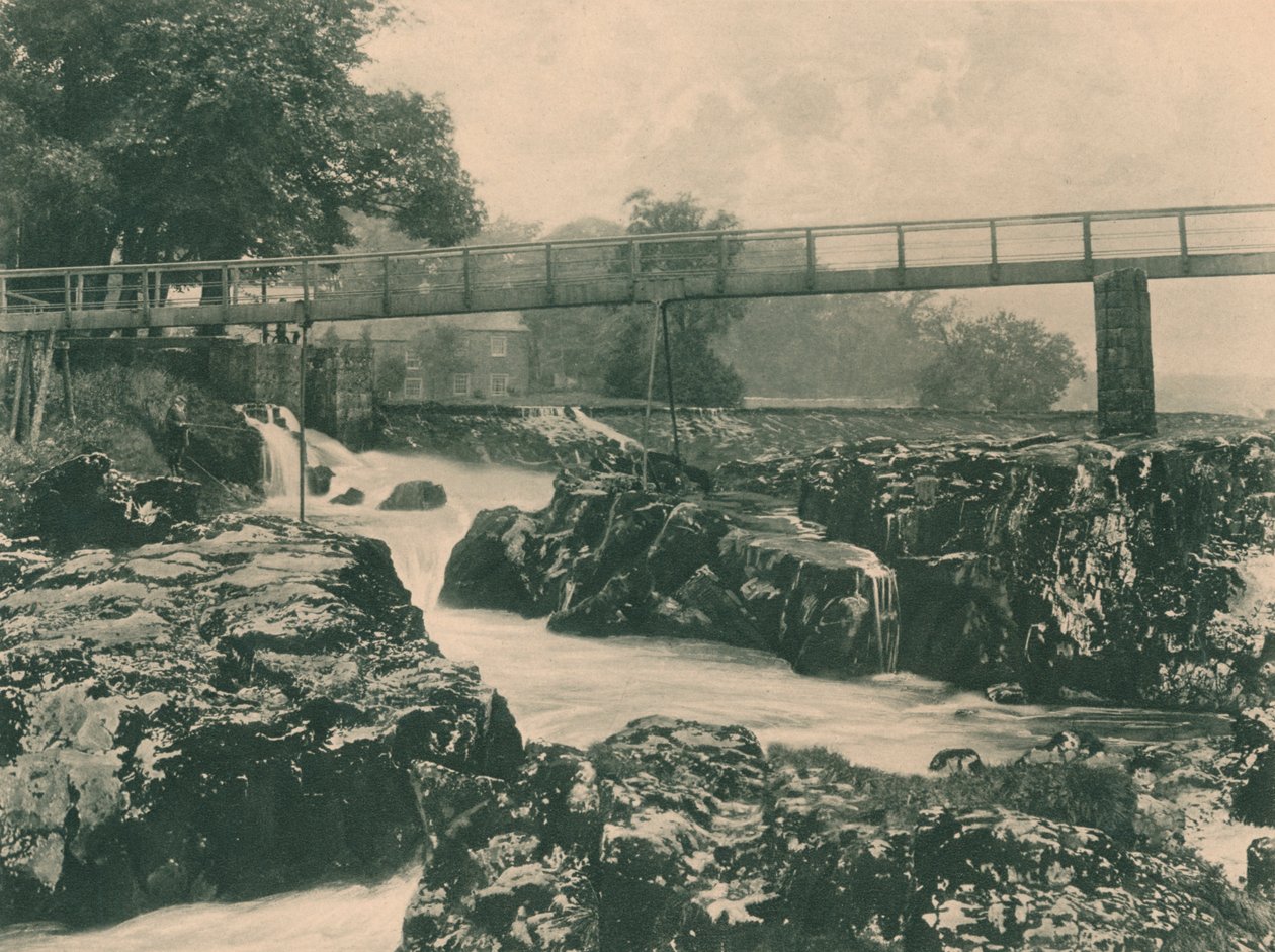 Cataratas del Wharfe de Unbekannt