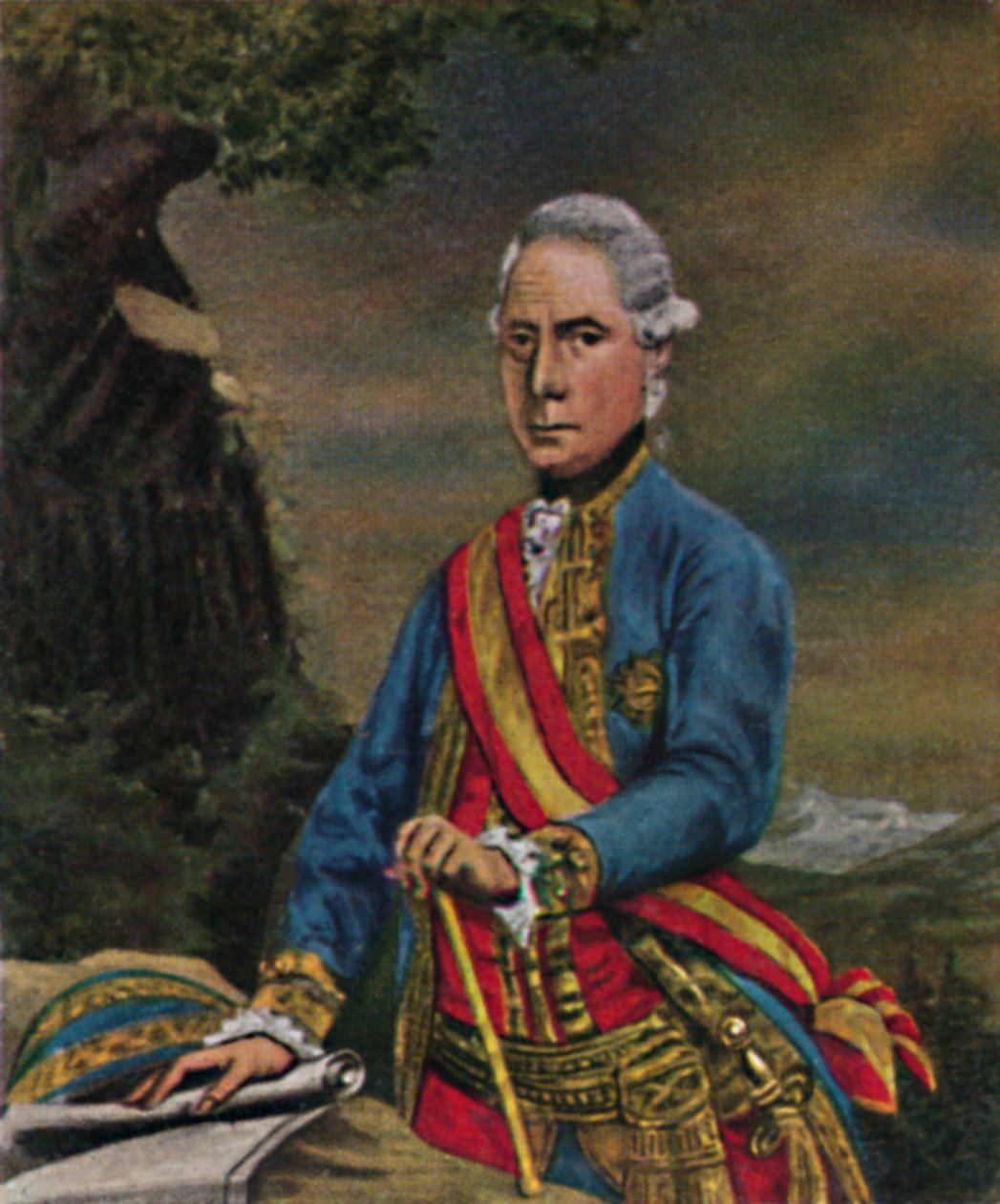 Feldmarschall Laudon 1717-1790 - Pintura de Steiner, 1934 de Unbekannt