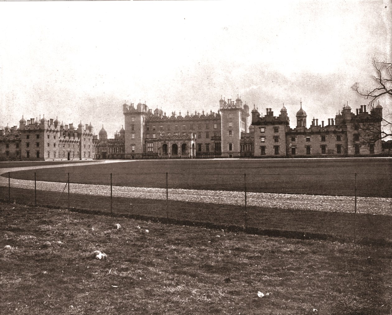 Castillo de Floors, Roxburghshire, Escocia, 1894 de Unbekannt