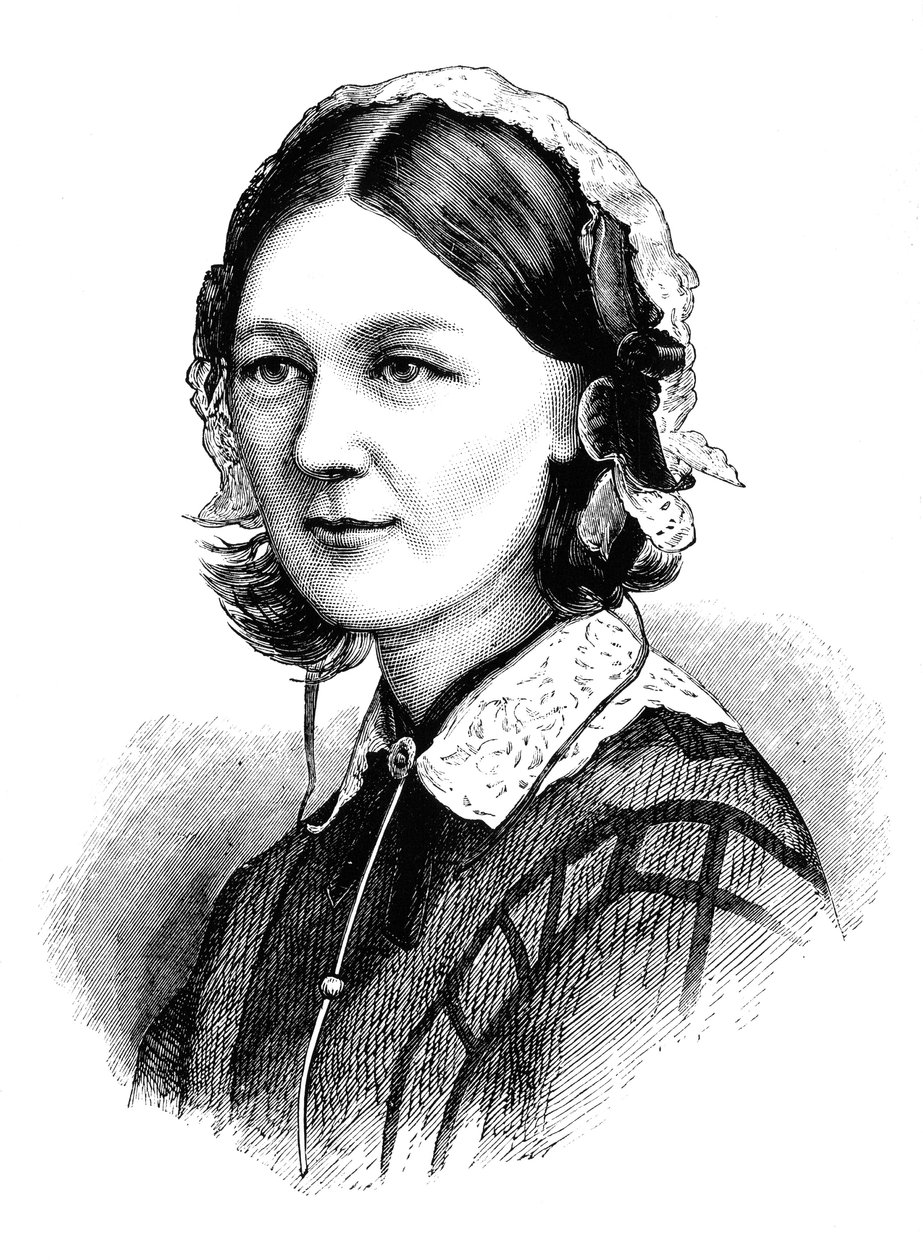 Florence Nightingale, 1870 de Unbekannt