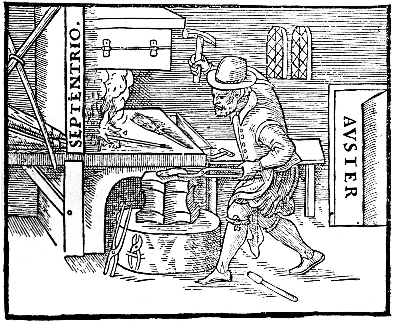 Forjando un imán, 1600 de Unbekannt