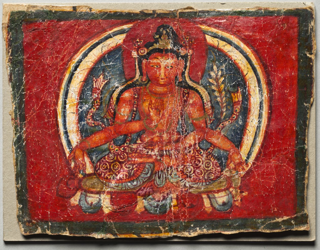 Maitreya de cuatro brazos, c. 1200 de Unbekannt