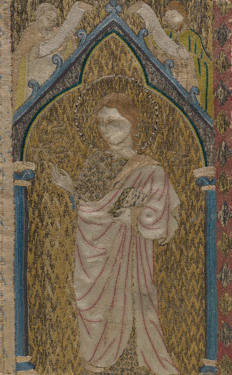 Fragmento de un Orphrey, británico, siglo XIII de Unbekannt