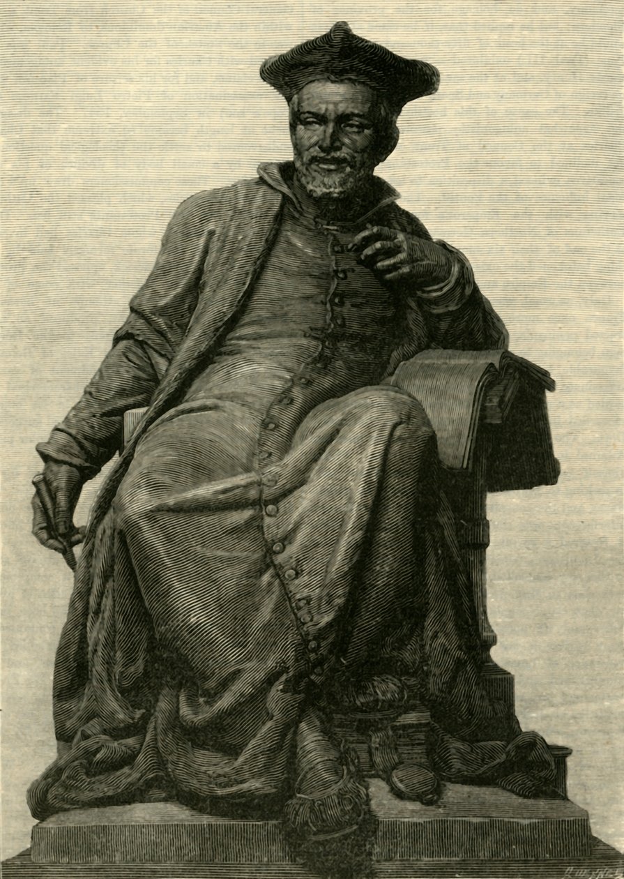 Francis Rabelais, c1483-1553, c1890 de Unbekannt