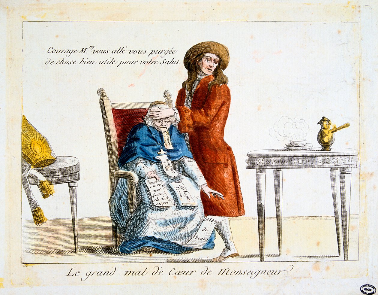 Revolución Francesa 1789: anticlericalismo de Unbekannt