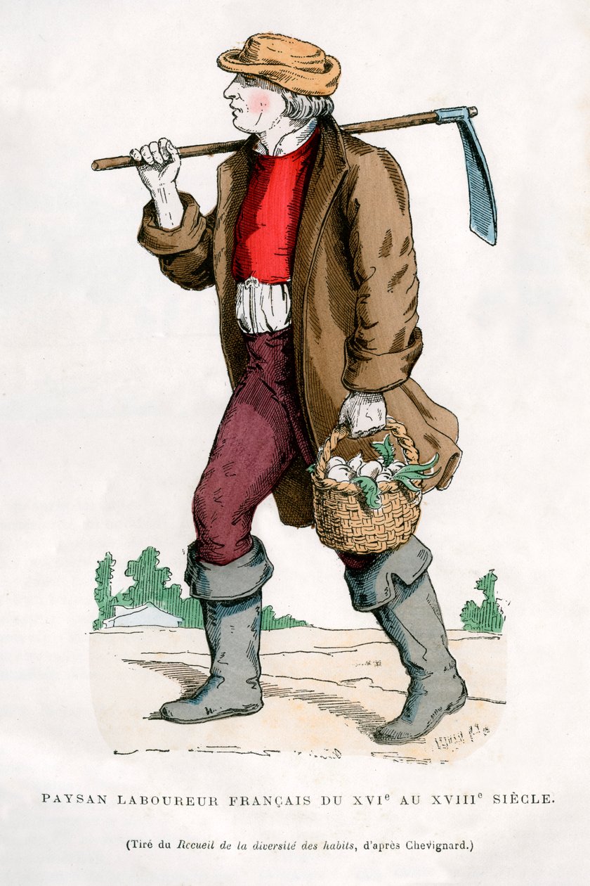 Campesino francés, siglo XVI, 1882-1884 de Unbekannt