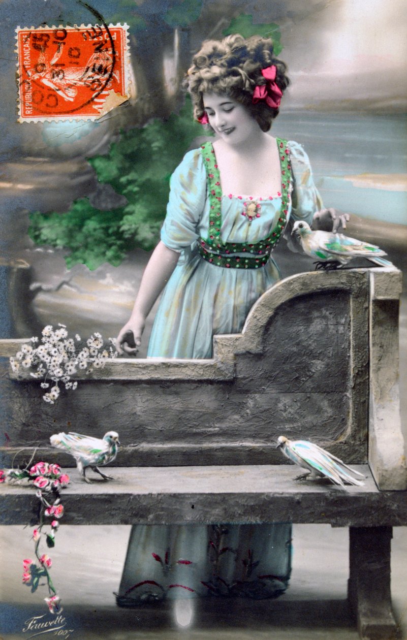 Postal francesa, c1900 de Unbekannt