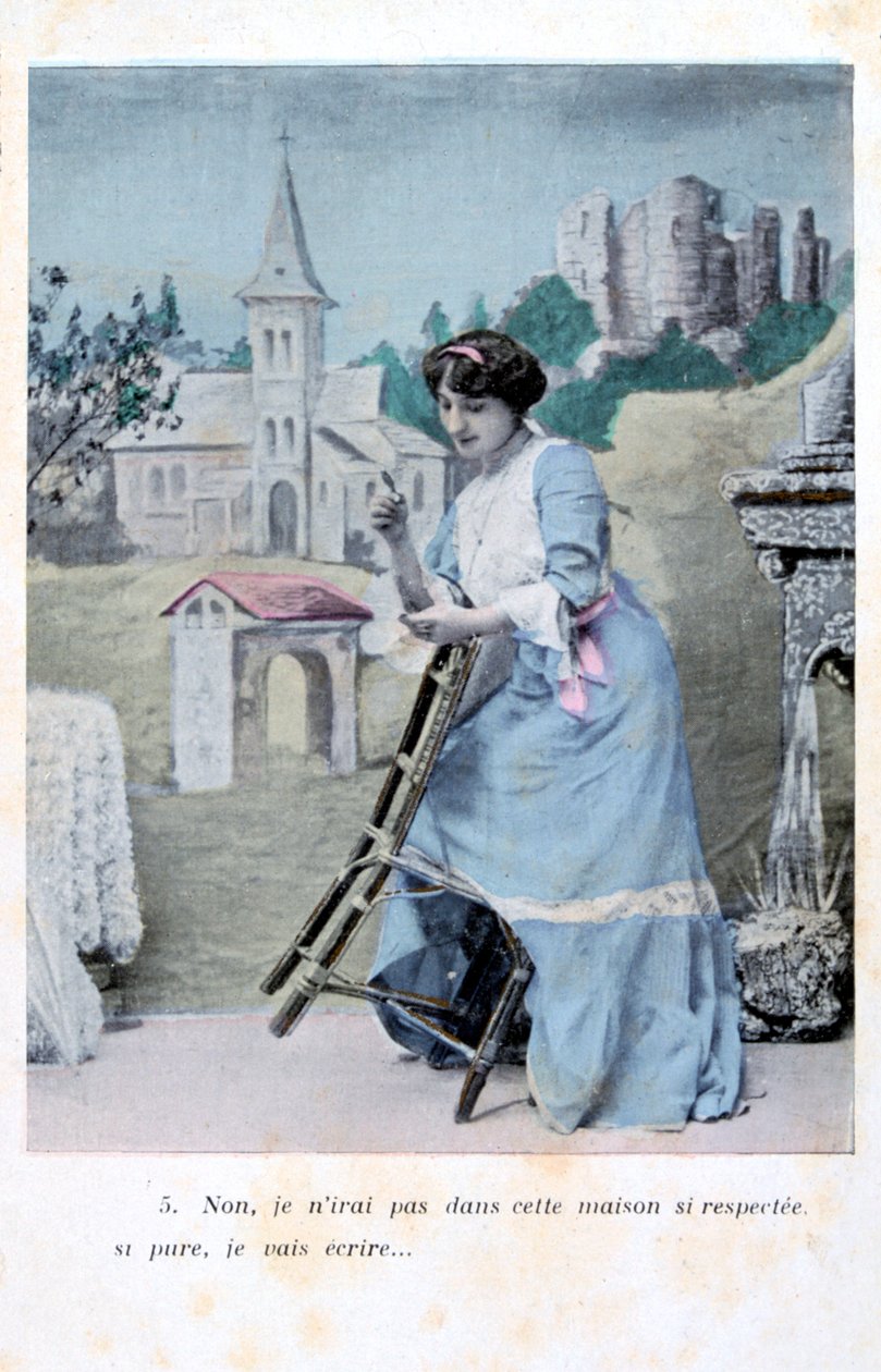 Postal francesa de Unbekannt