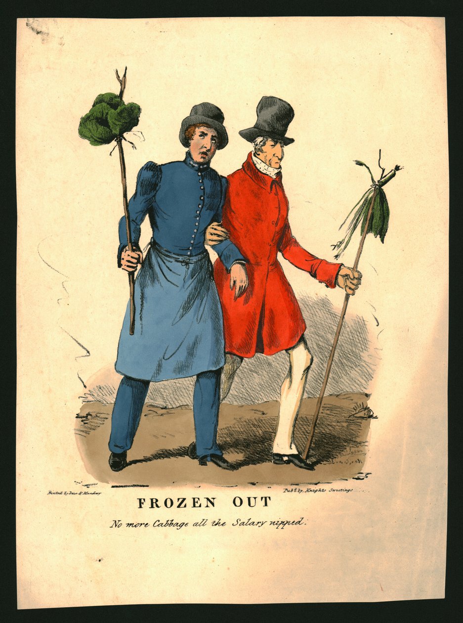 Congelado, c1830 de Unbekannt