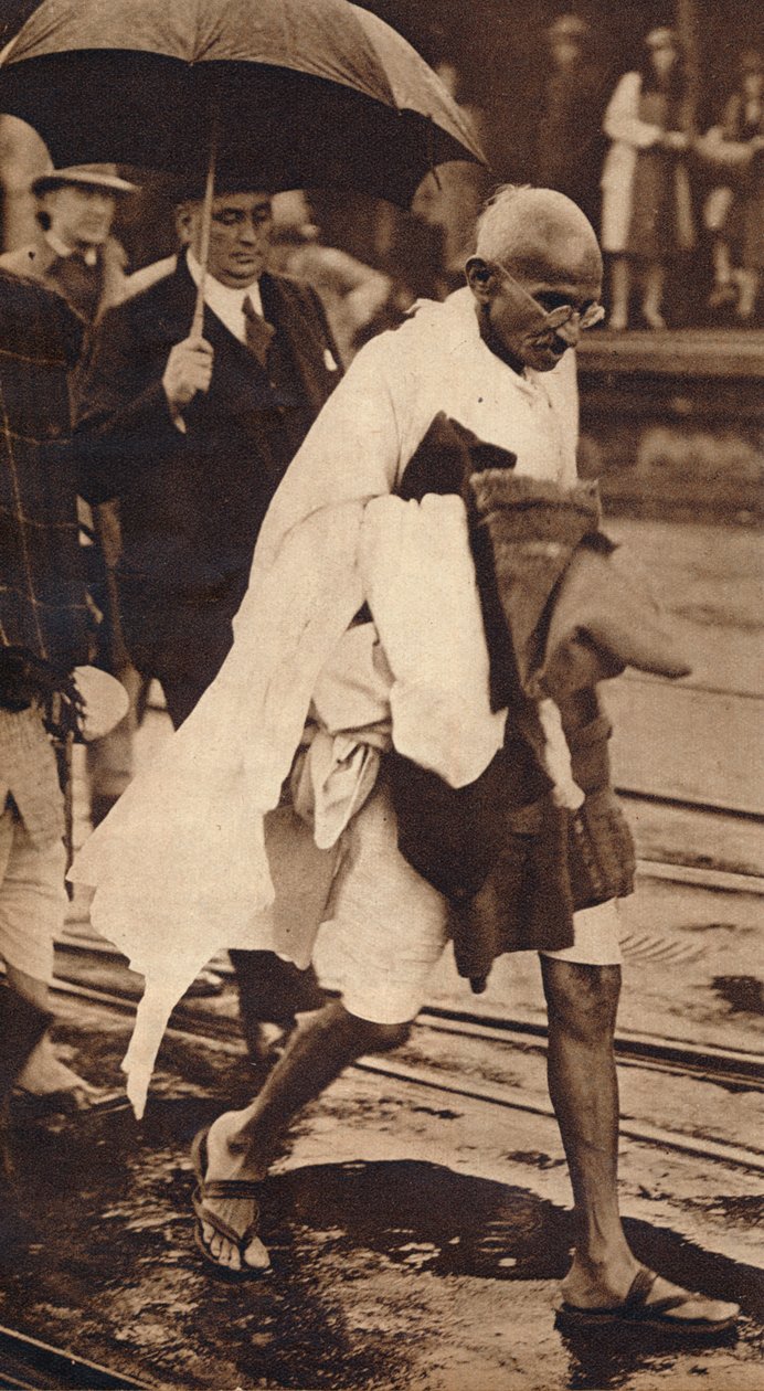 Gandhi en Londres de Unbekannt