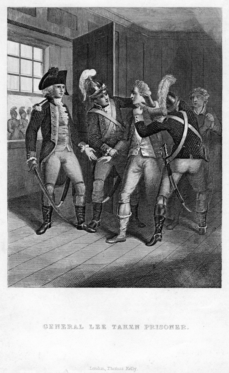 General Lee capturado, 1777 1814 de Unbekannt