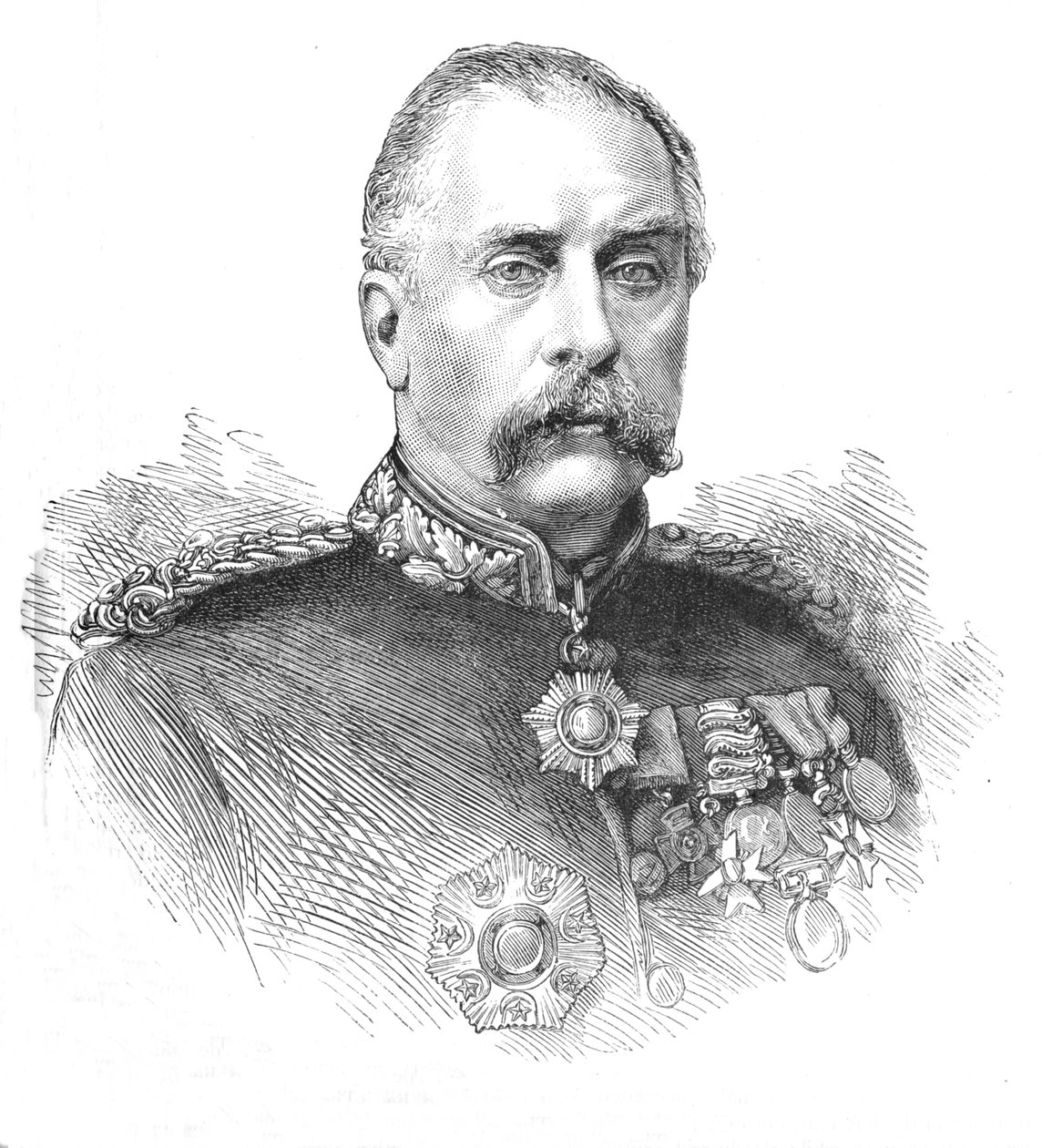 General Sir Gerald Graham, c1881-85 de Unbekannt