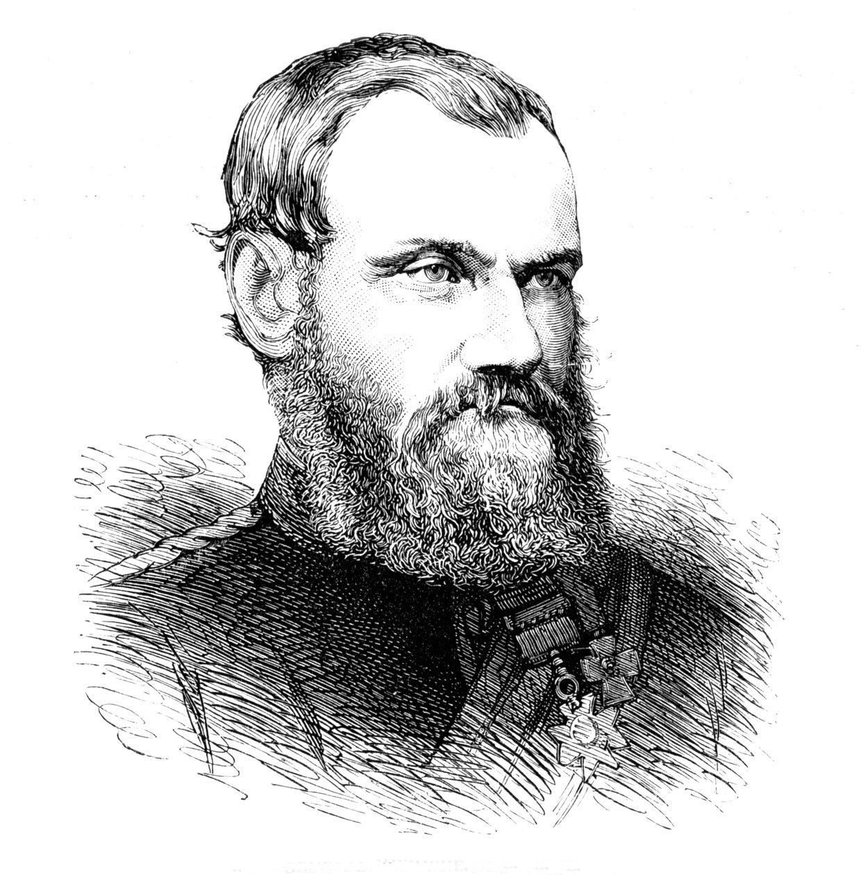 General Sir Samuel Browne, c. 1880 de Unbekannt