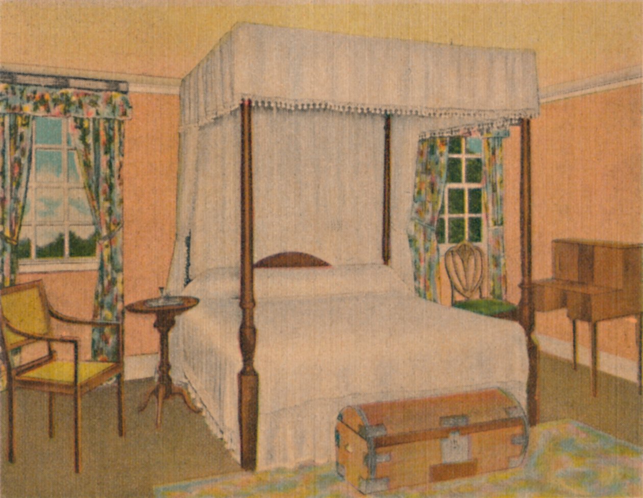 El dormitorio del General Washington (1946) de Unbekannt