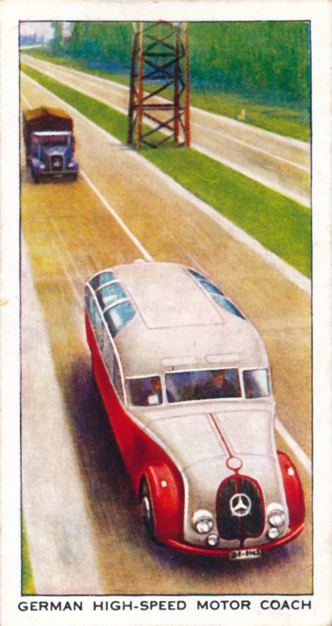 Autobús de alta velocidad alemán, 1938 de Unbekannt