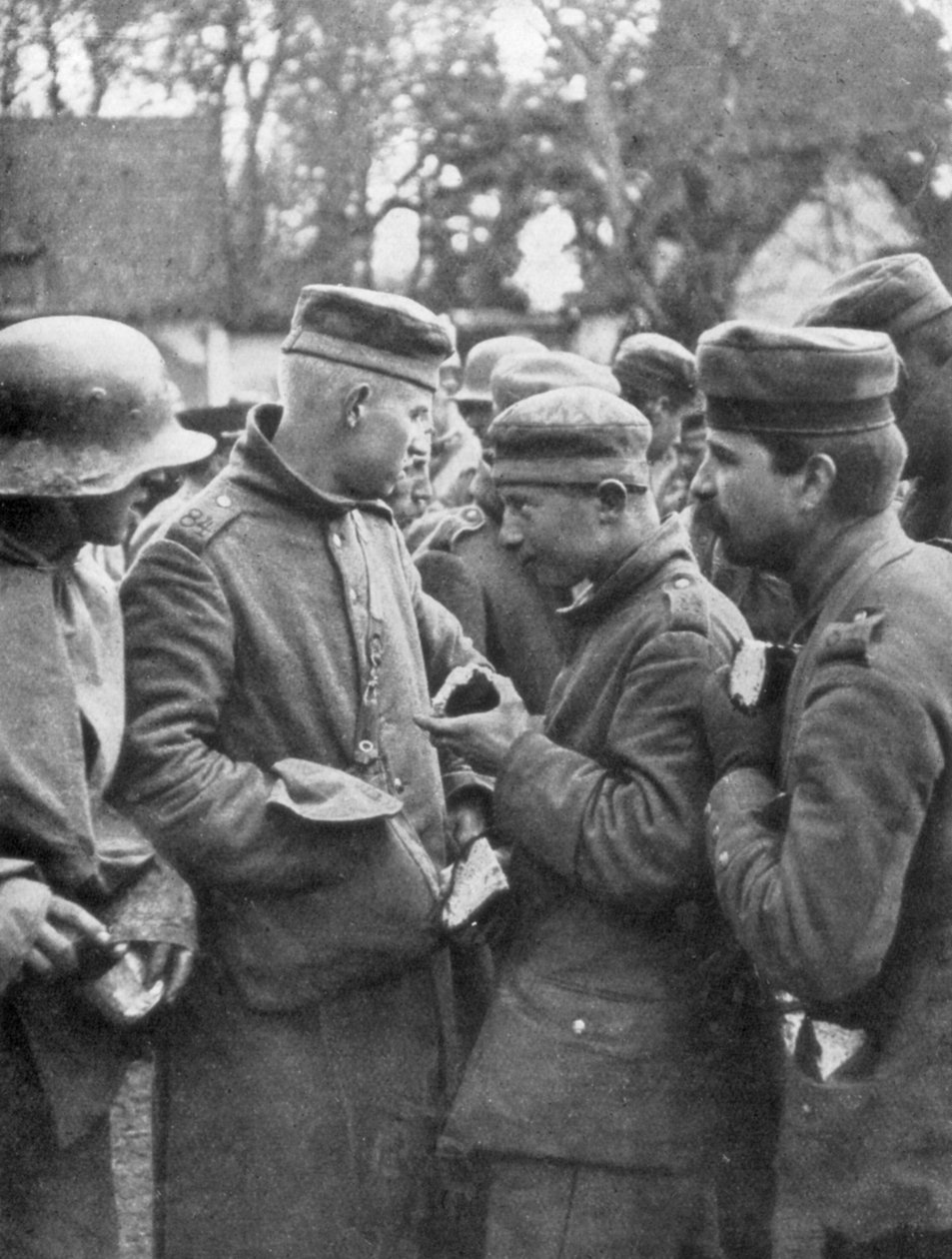 Prisioneros alemanes capturados el 18 de abril de 1918, Francia de Unbekannt
