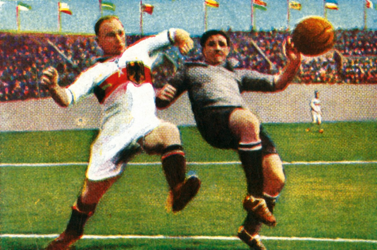Partido de fútbol Alemania-Uruguay de Unbekannt