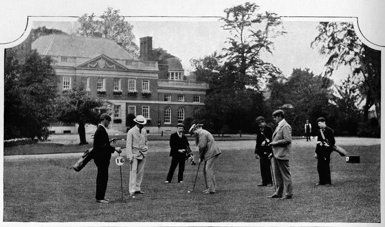Golf en el Ranelagh Club, Londres, c1903 de Unbekannt