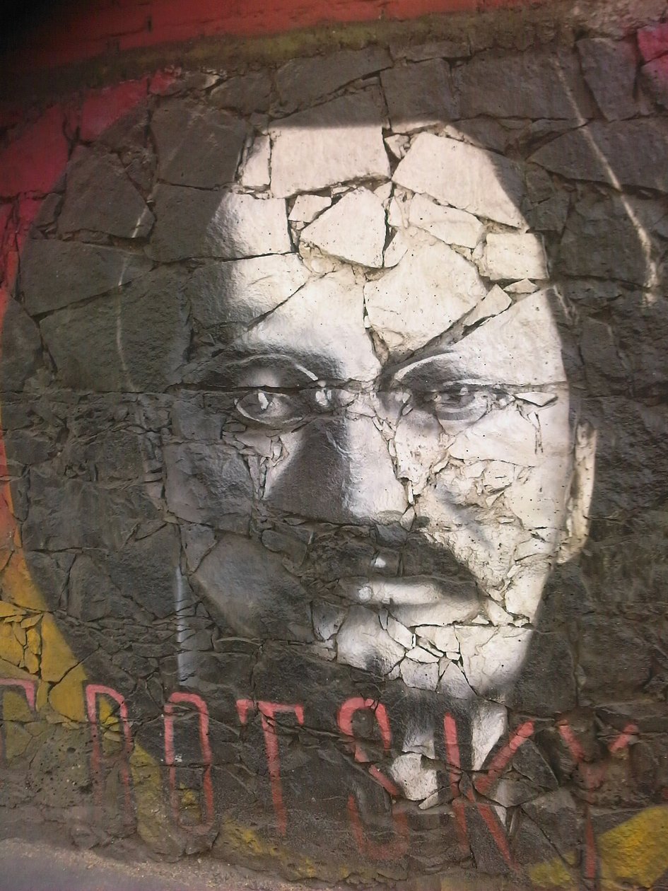 Graffiti de León Trotsky de Unbekannt