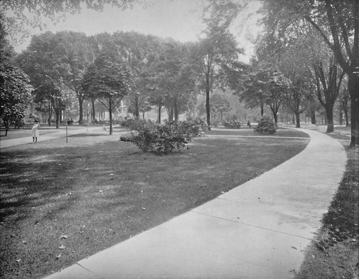 Grand Circus Park, Detroit, Michigan, c. 1897 de Unbekannt