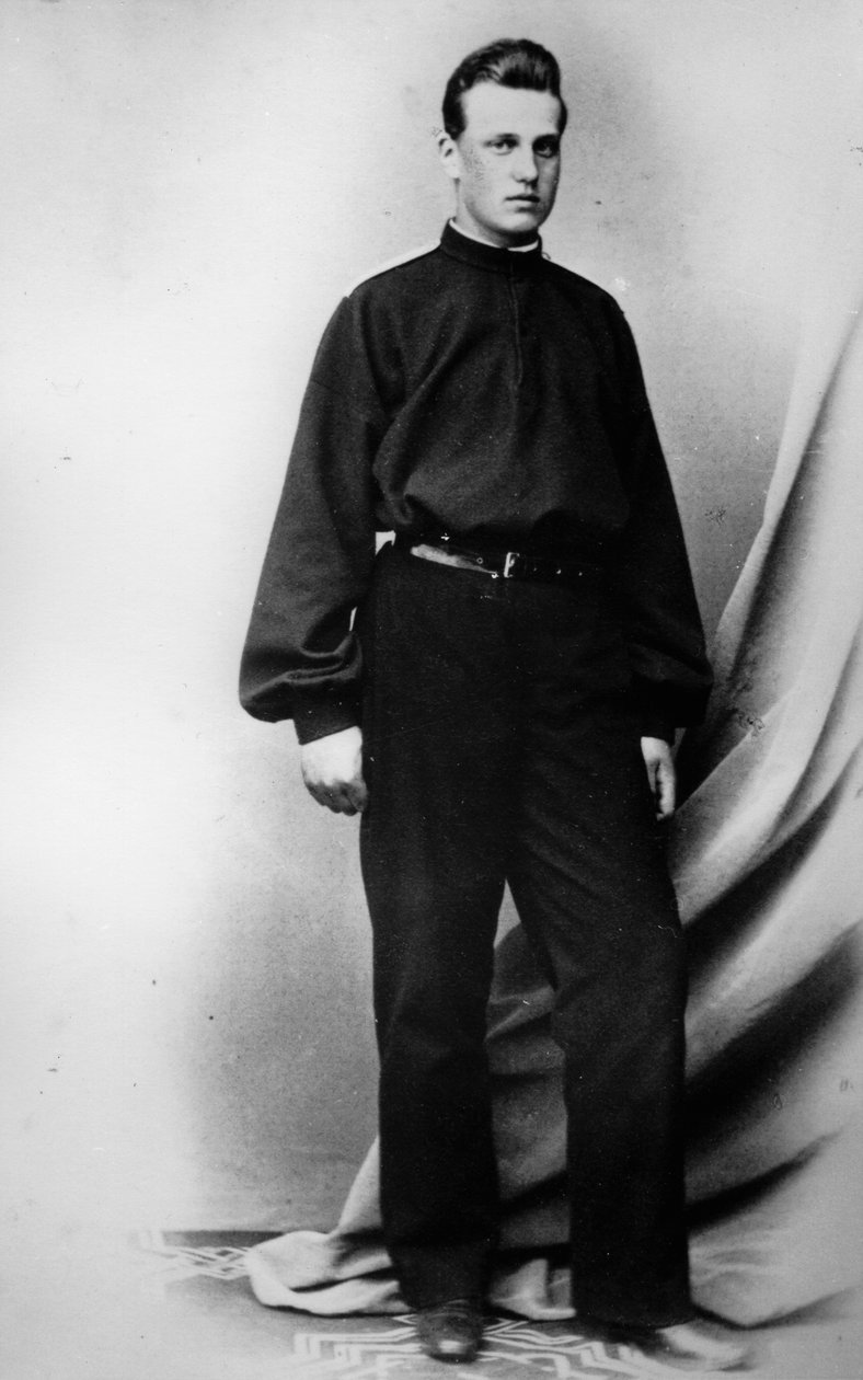 Gran Duque Alexei Alexandrovich de Rusia, c1866-c1870 de Unbekannt