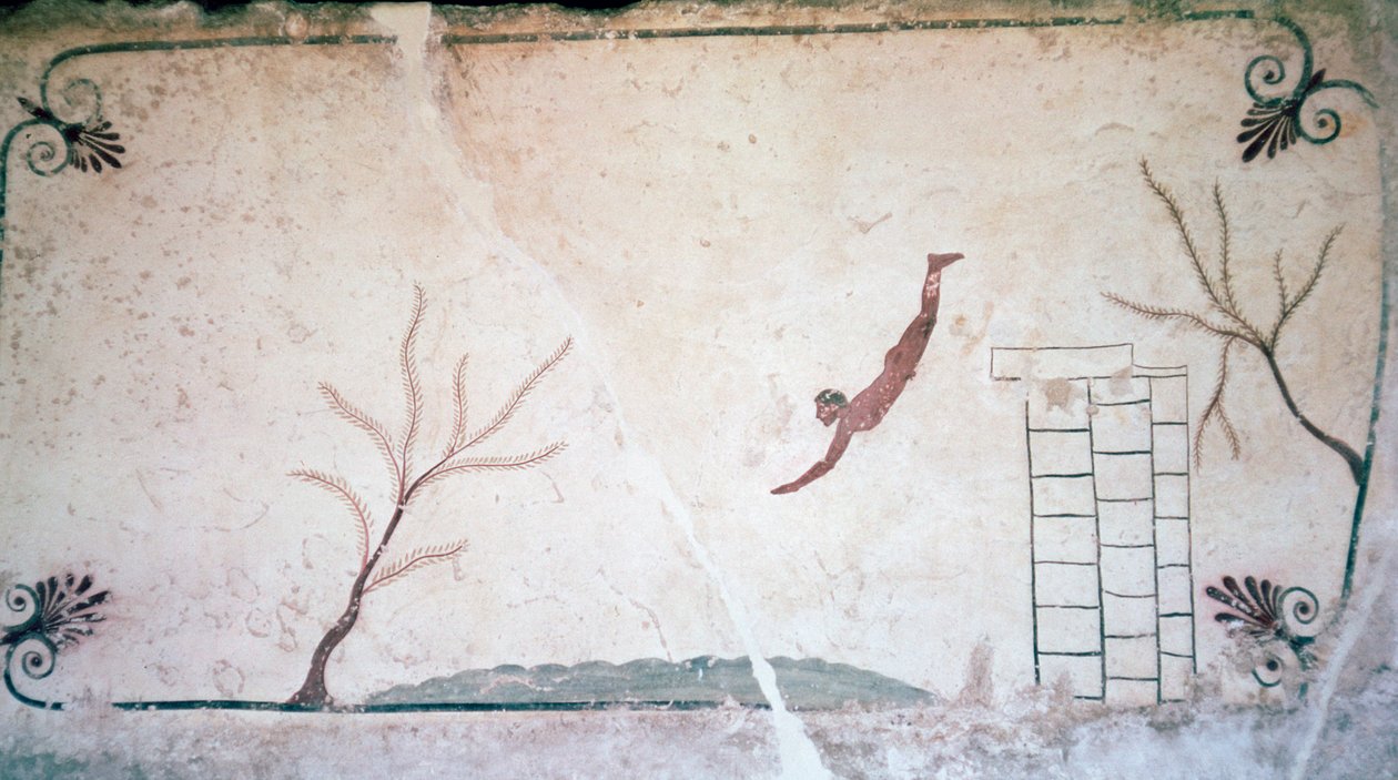 Pintura de tumba griega, siglo V a.C. de Unbekannt