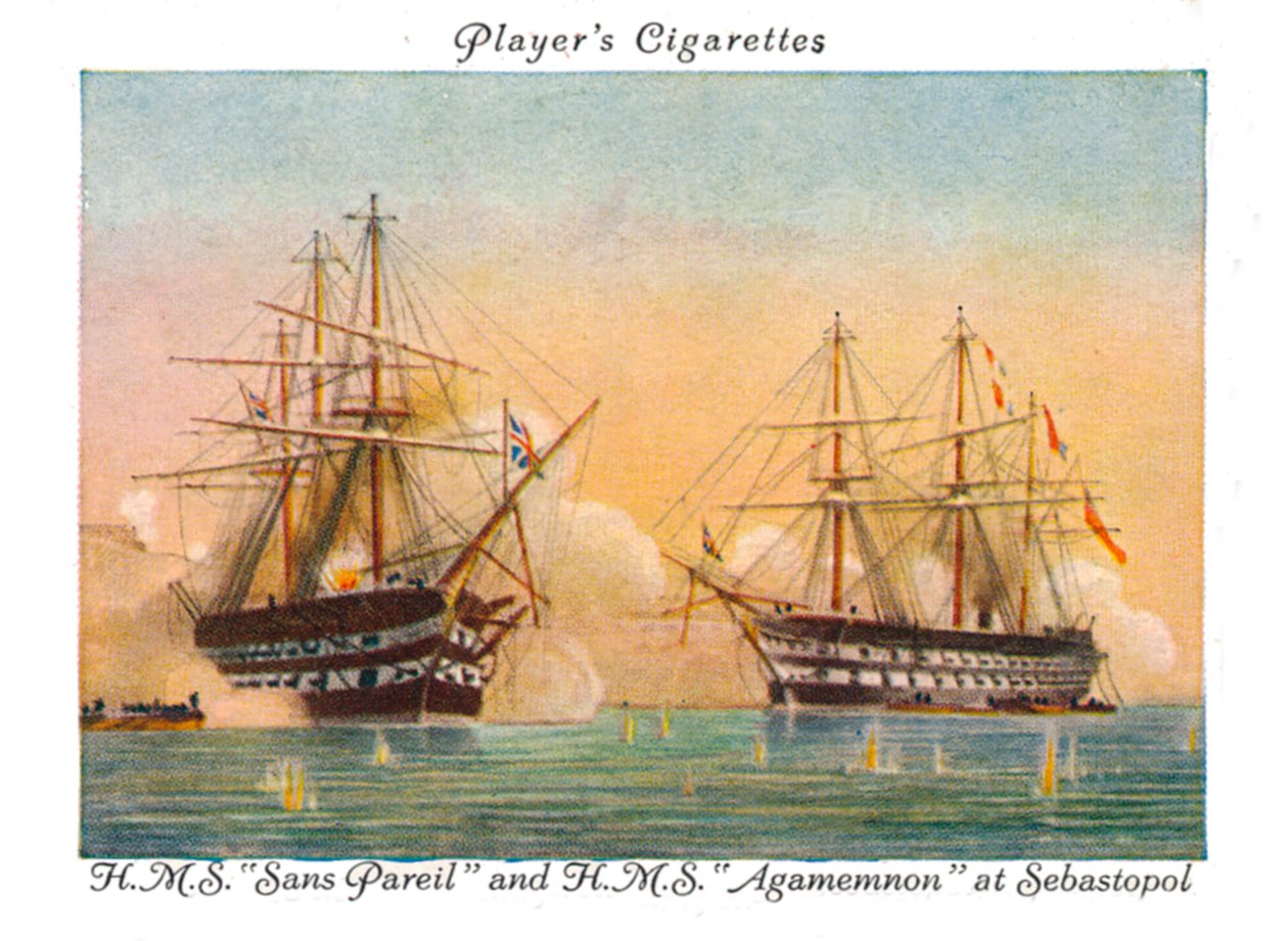 H.M.S. Sans Pariel y H.M.S. Agamemnon en Sebastopol, 1936 de Unbekannt