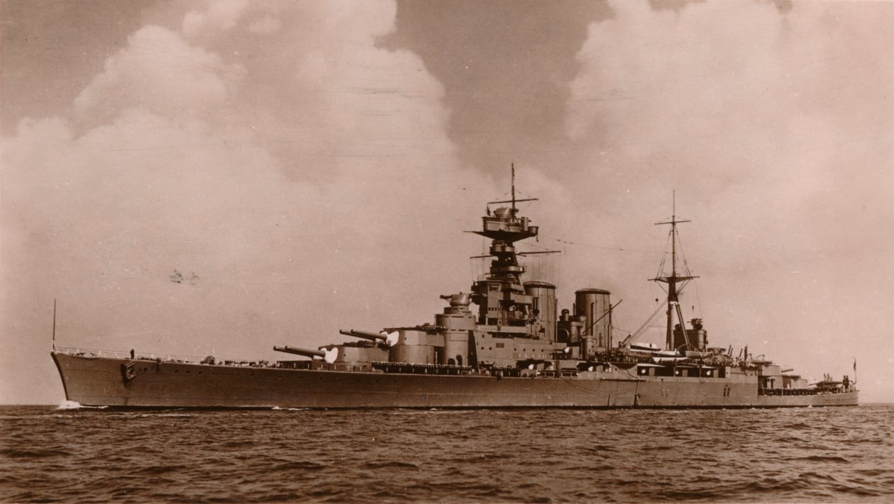 H.M.S. Hood de Unbekannt