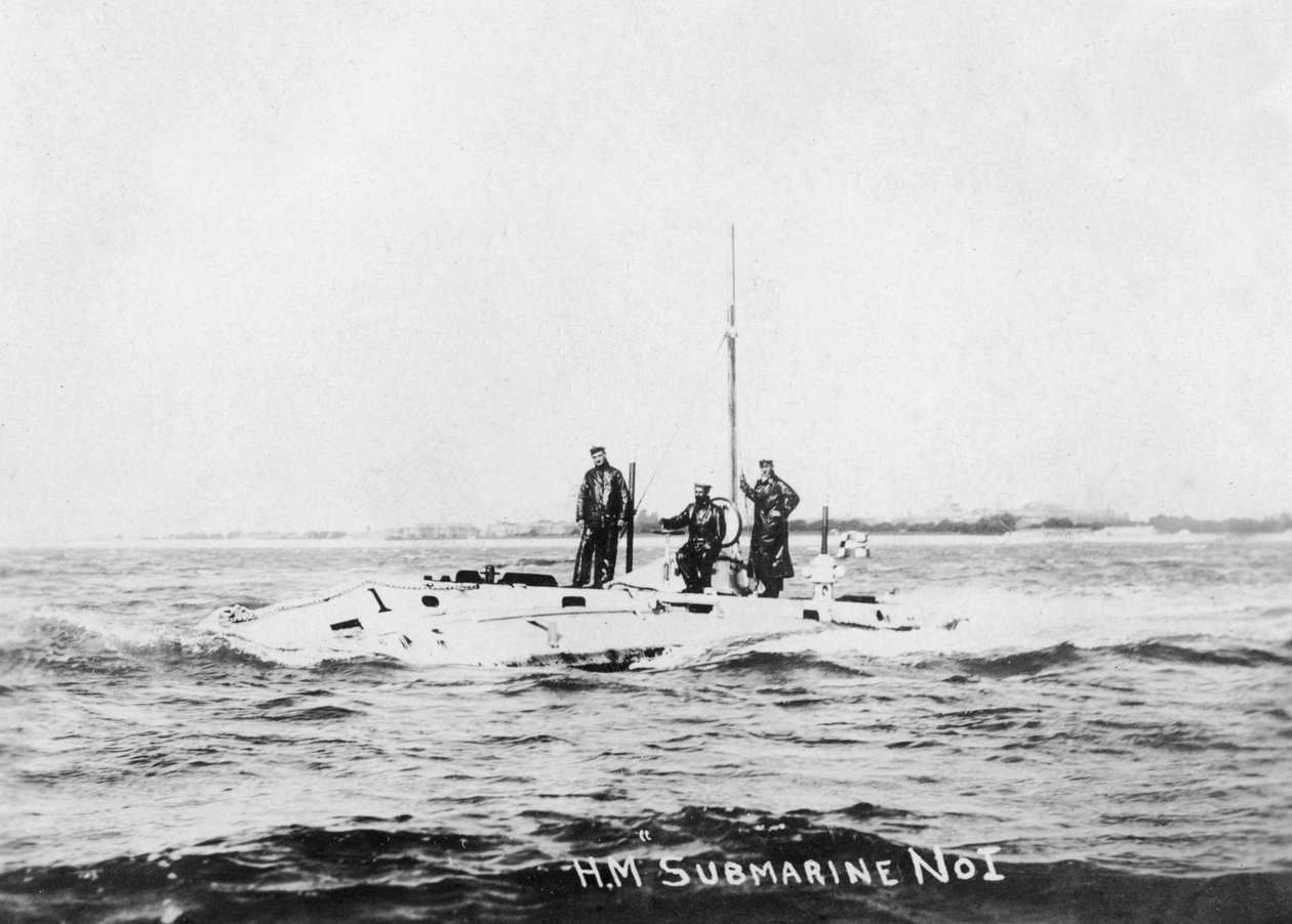 Submarino HM No1, c1908 de Unbekannt