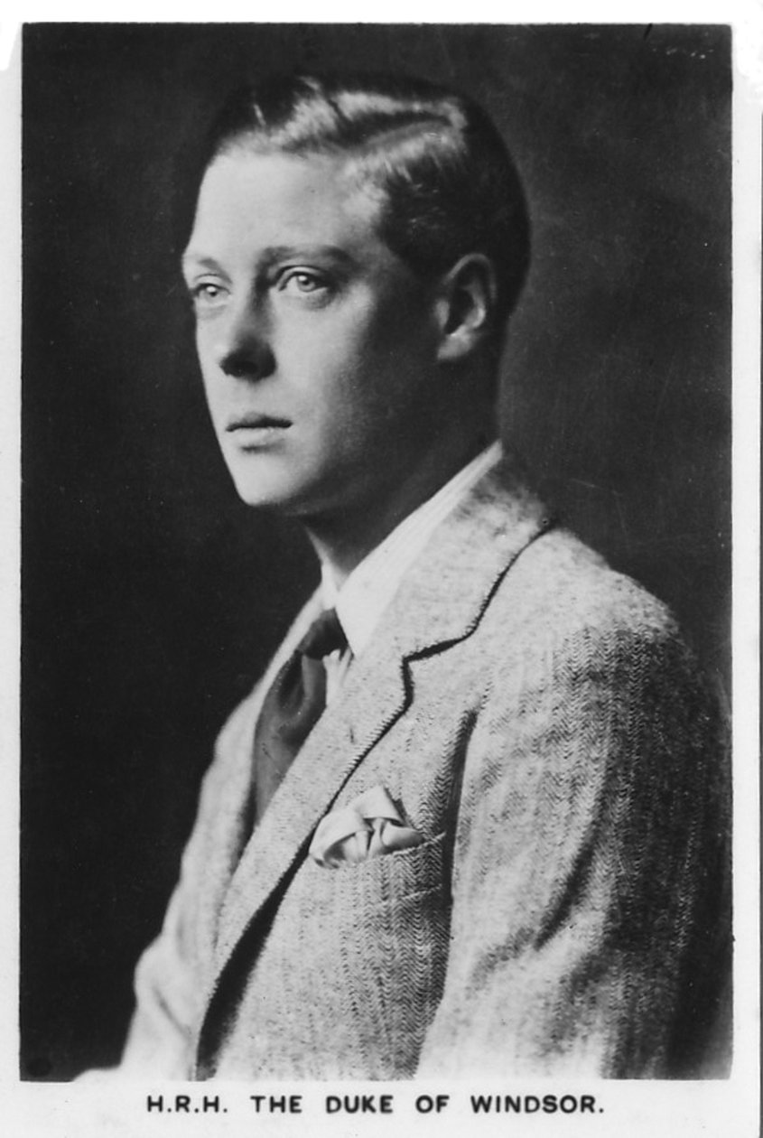 SAR El Duque de Windsor, 1937 de Unbekannt