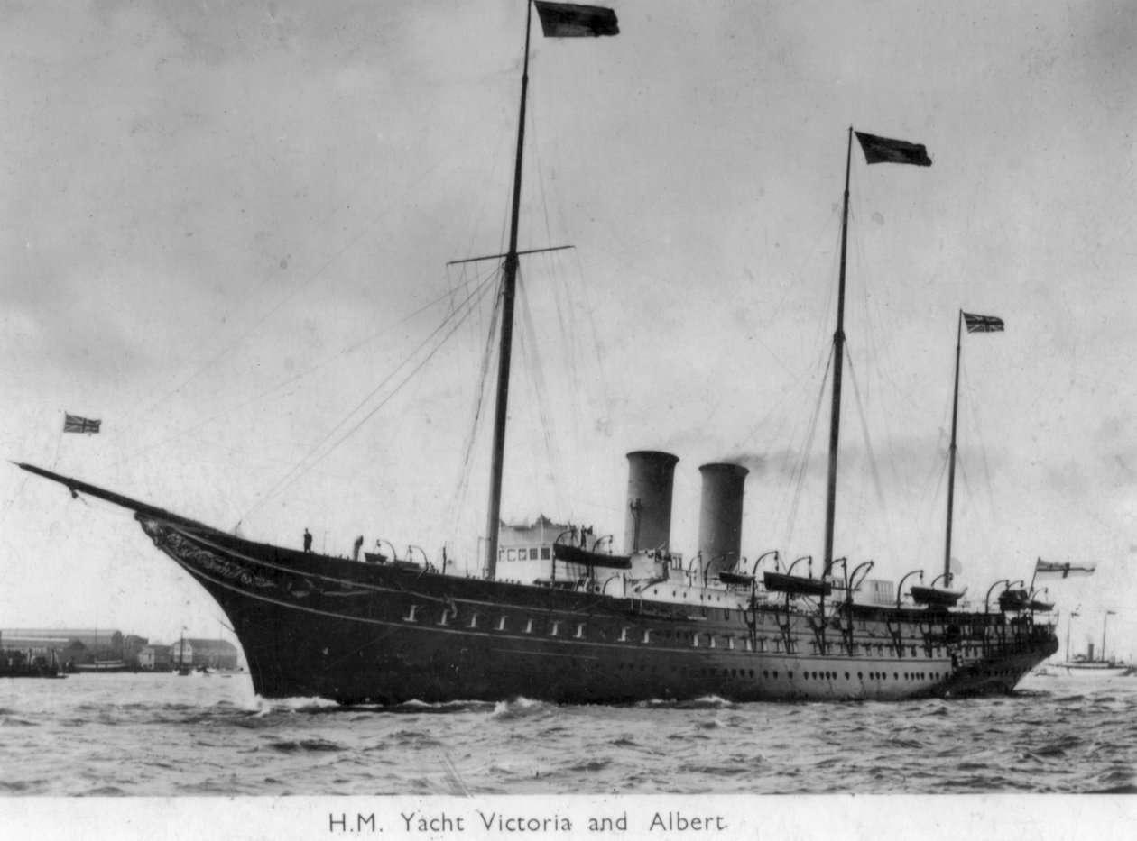 Yate H M Victoria y Albert, 1900 de Unbekannt