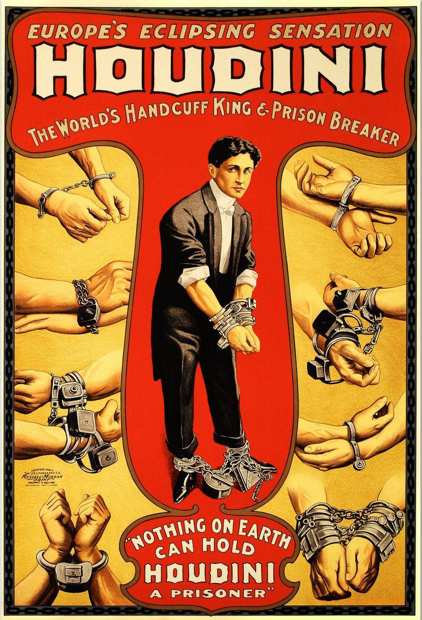 Harry Houdini, c. 1906 de Unbekannt
