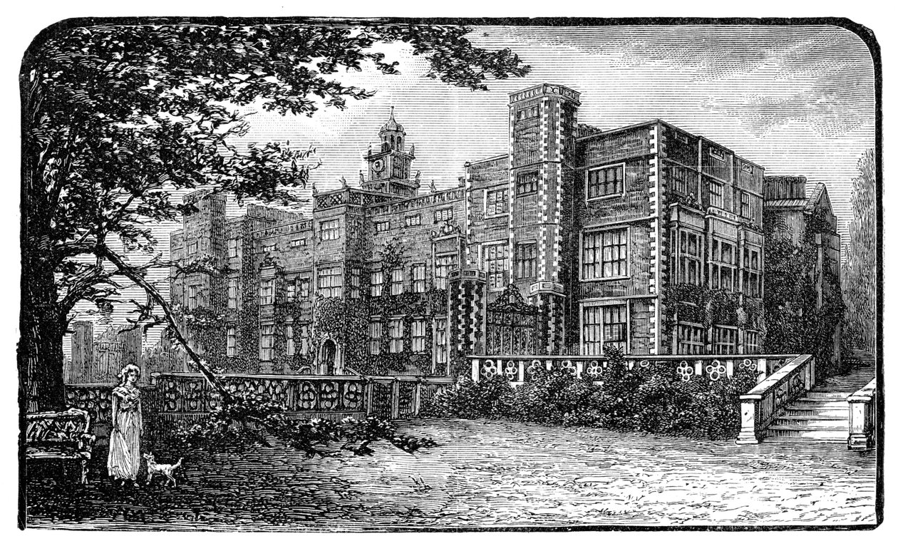 Hatfield House, Herfordshire, 1900 de Unbekannt
