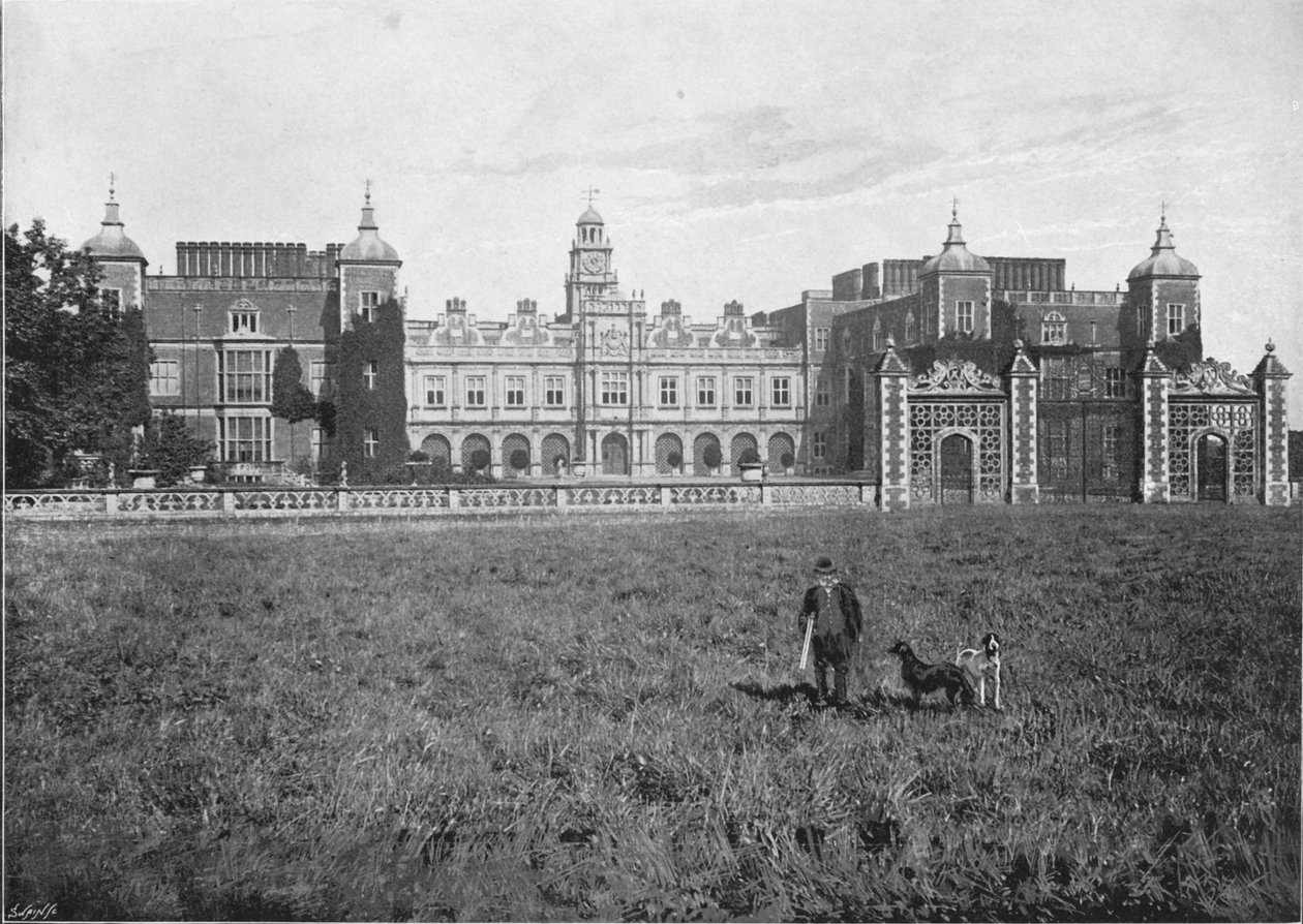 Casa Hatfield, Frente Sur, c1896 de Unbekannt