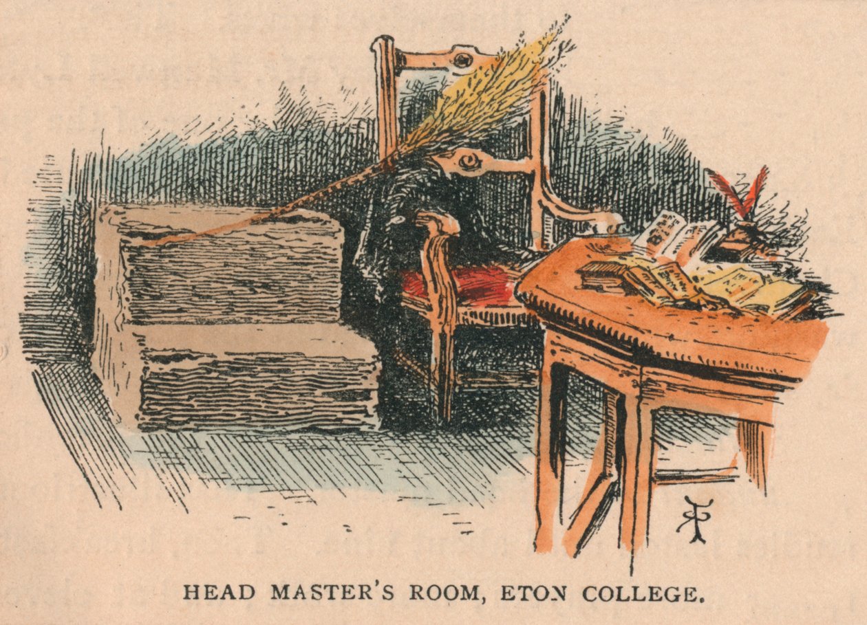 Sala de los Maestros, Eton College, siglo XIX de Unbekannt