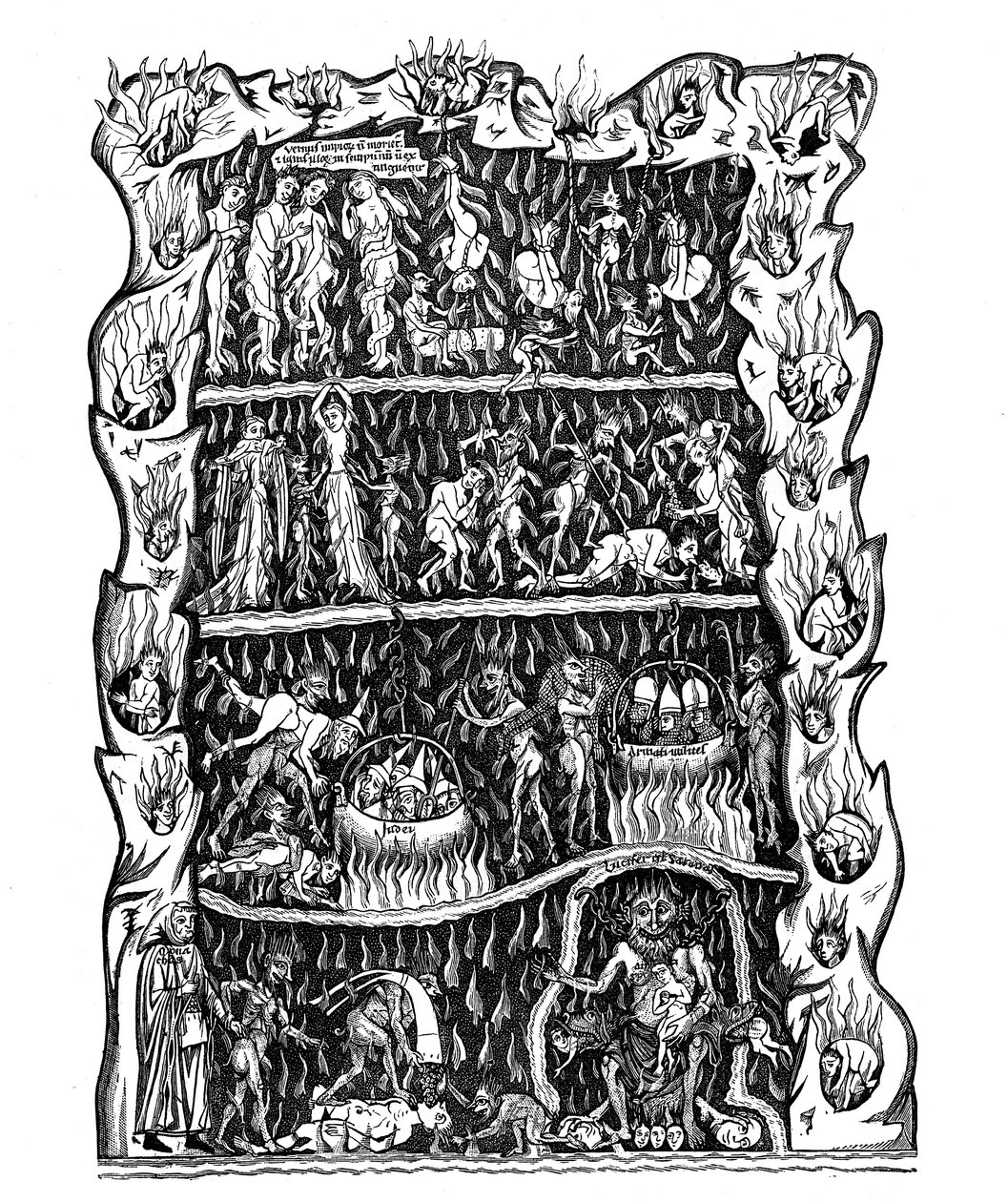 Infierno, siglo XII de Unbekannt