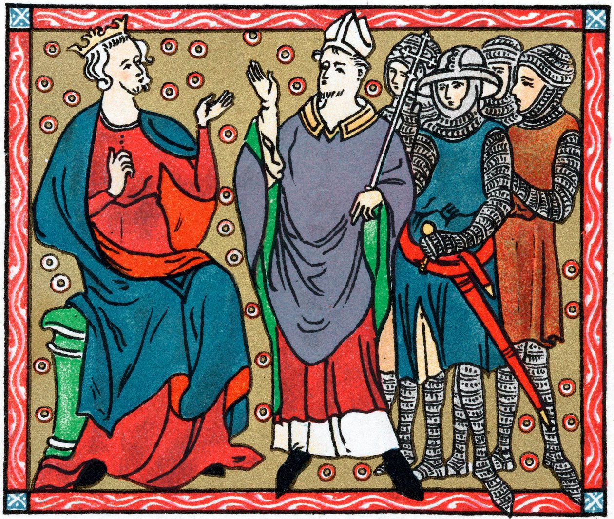 Enrique II y Tomás Becket de Unbekannt