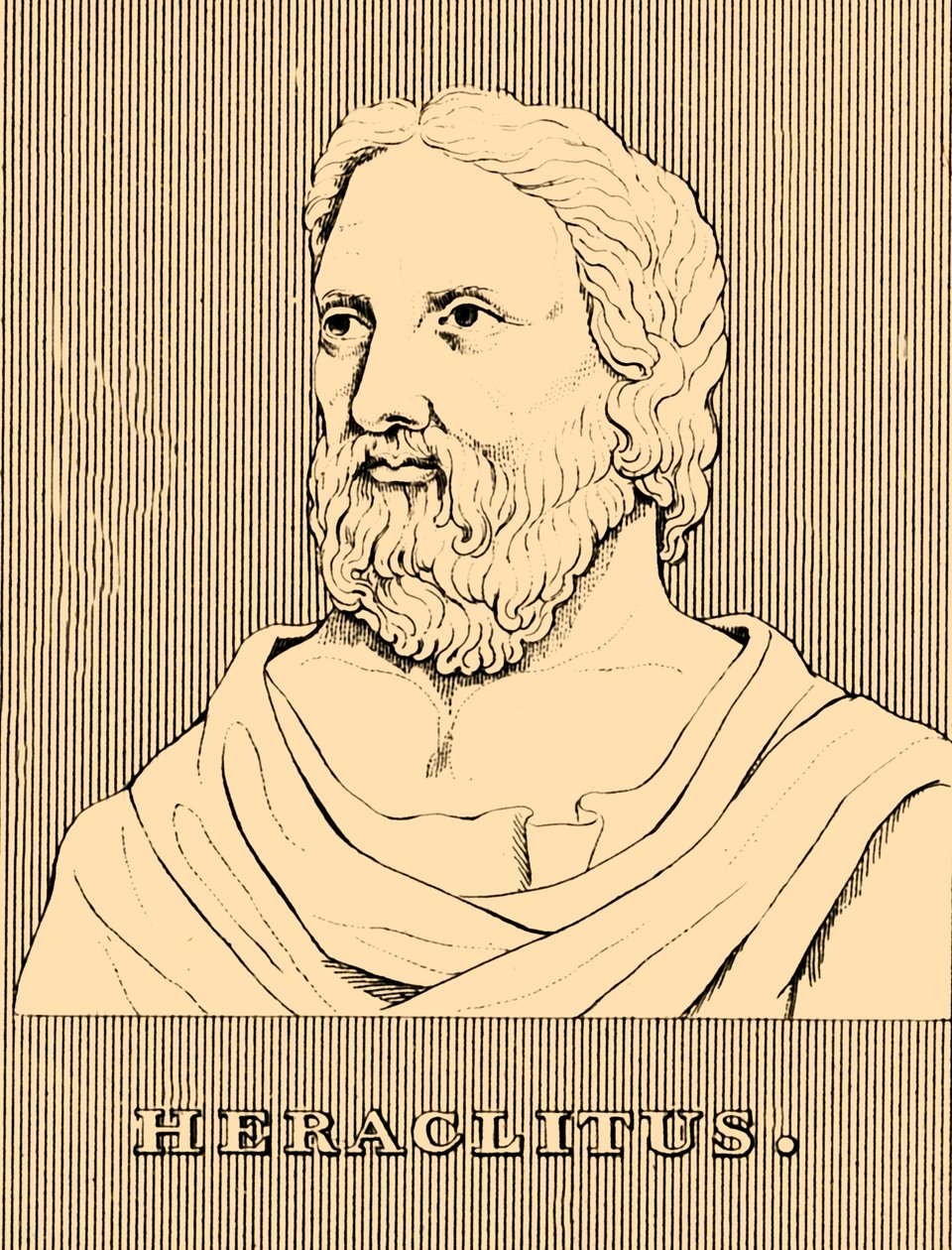 Heráclito, c535 -c475 a.C., 1830 de Unbekannt