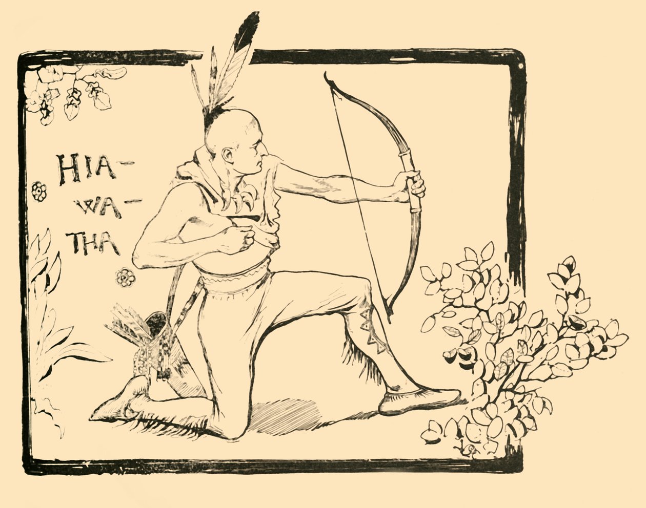 Hiawatha, 1882 de Unbekannt