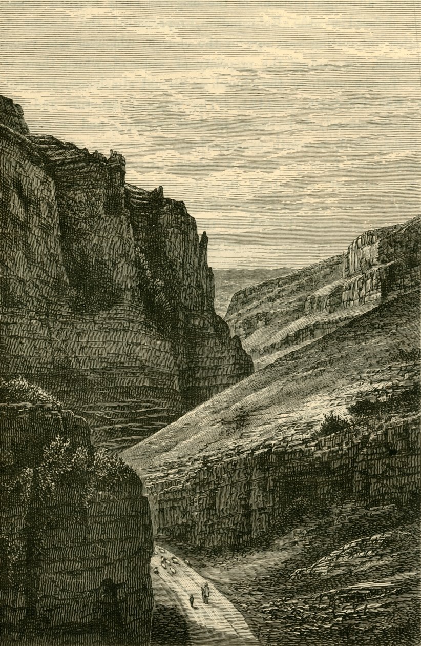 Rocas altas en Cheddar, 1898 de Unbekannt
