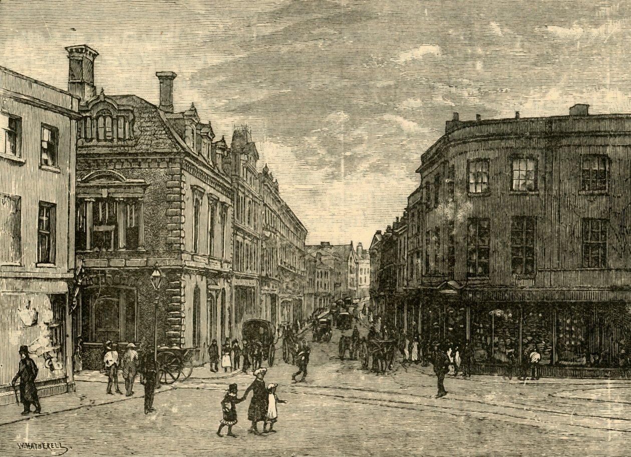 High Street, Newport, 1898 de Unbekannt