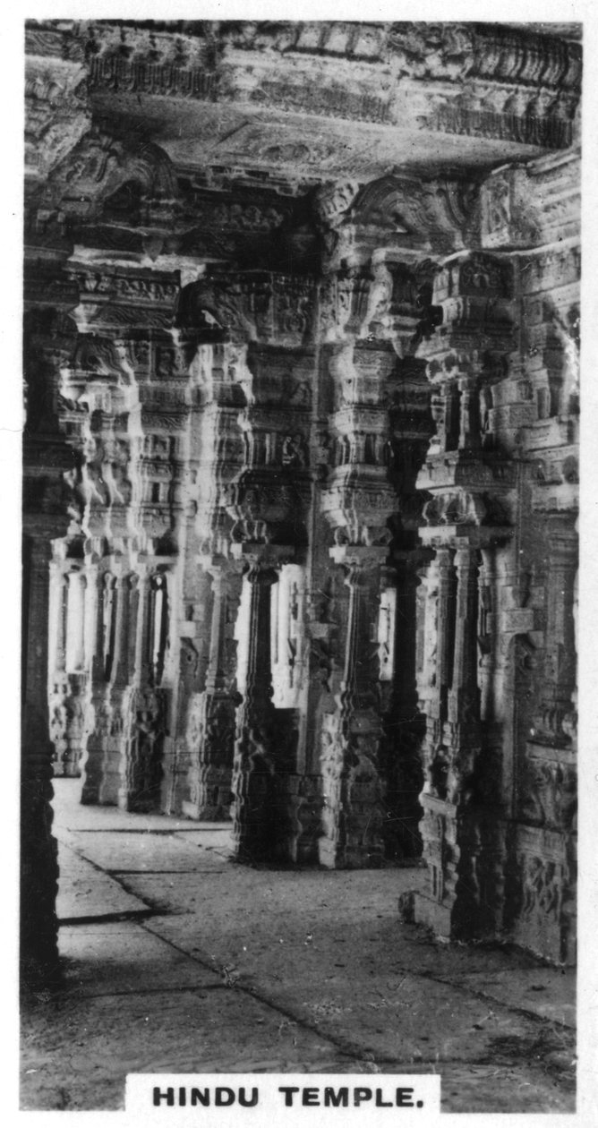 Templo Hindú, Vijayanagar, India, c1925 de Unbekannt