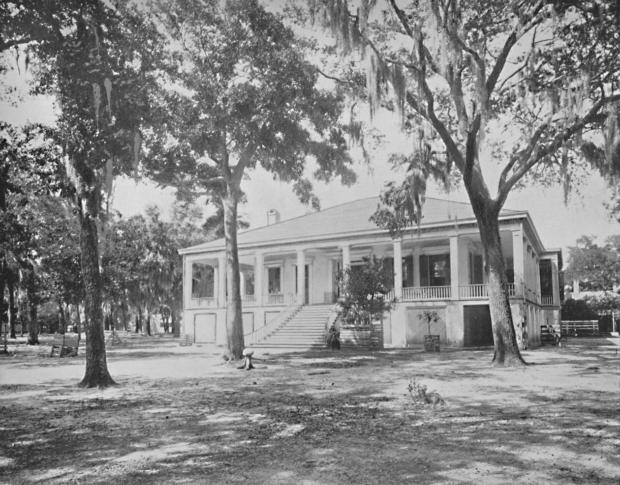Hogar de Jefferson Davis, Beauvoir, Luisiana, c. 1897 de Unbekannt