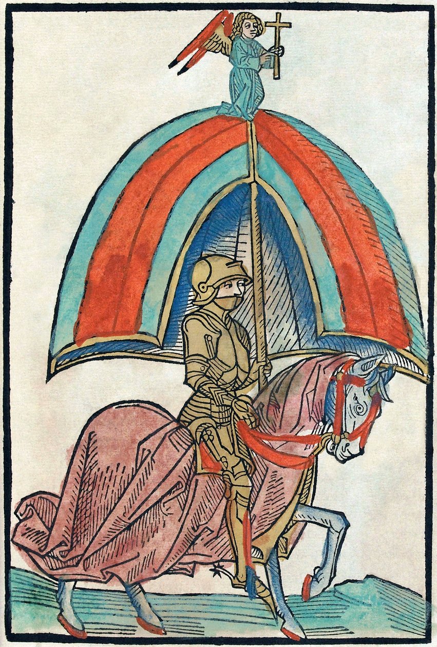 Ilustración de la crónica ilustrada de Richental, 1480s de Unbekannt