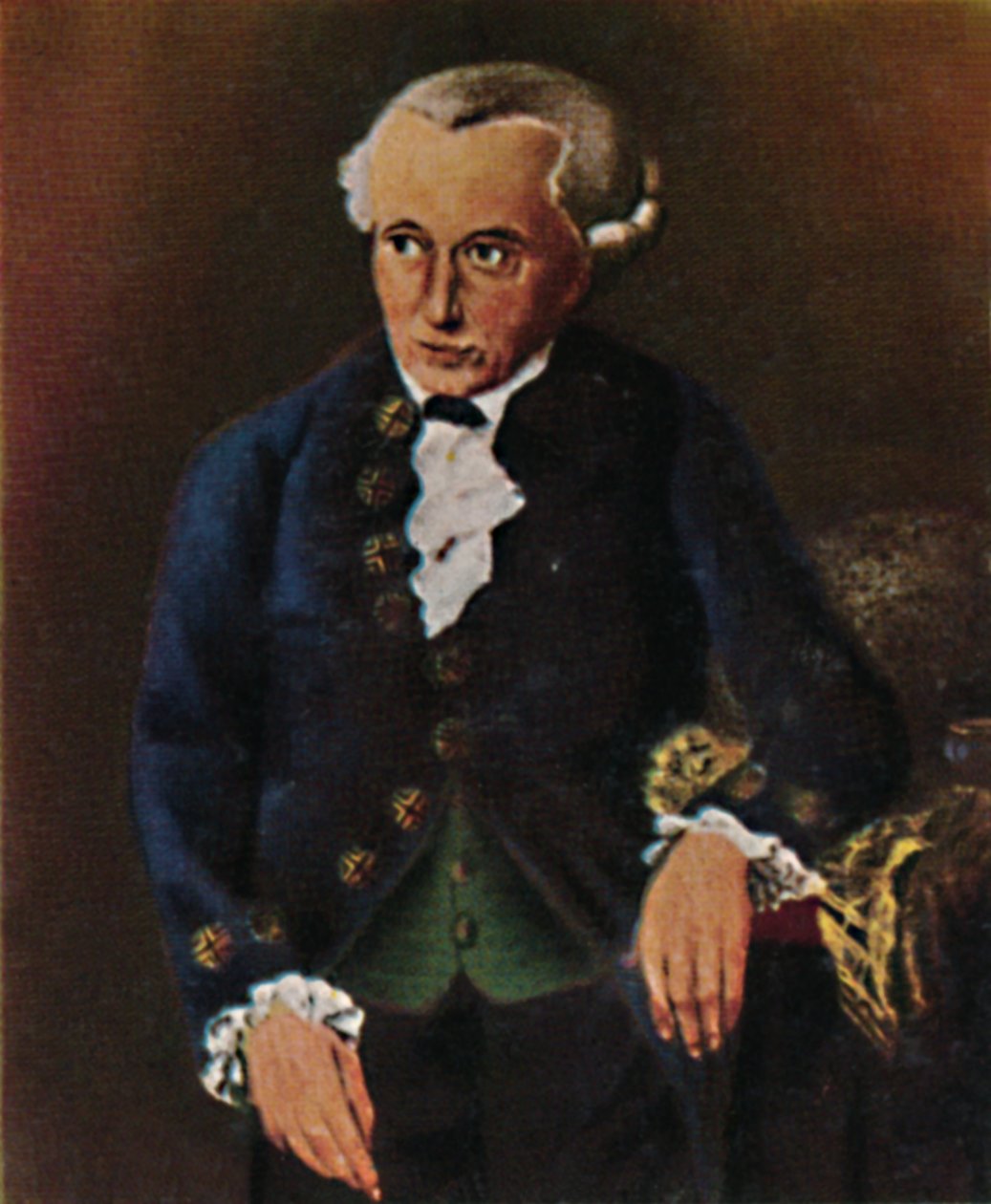 Immanuel Kant 1724-1804 - Pintura de Dôbler de Unbekannt