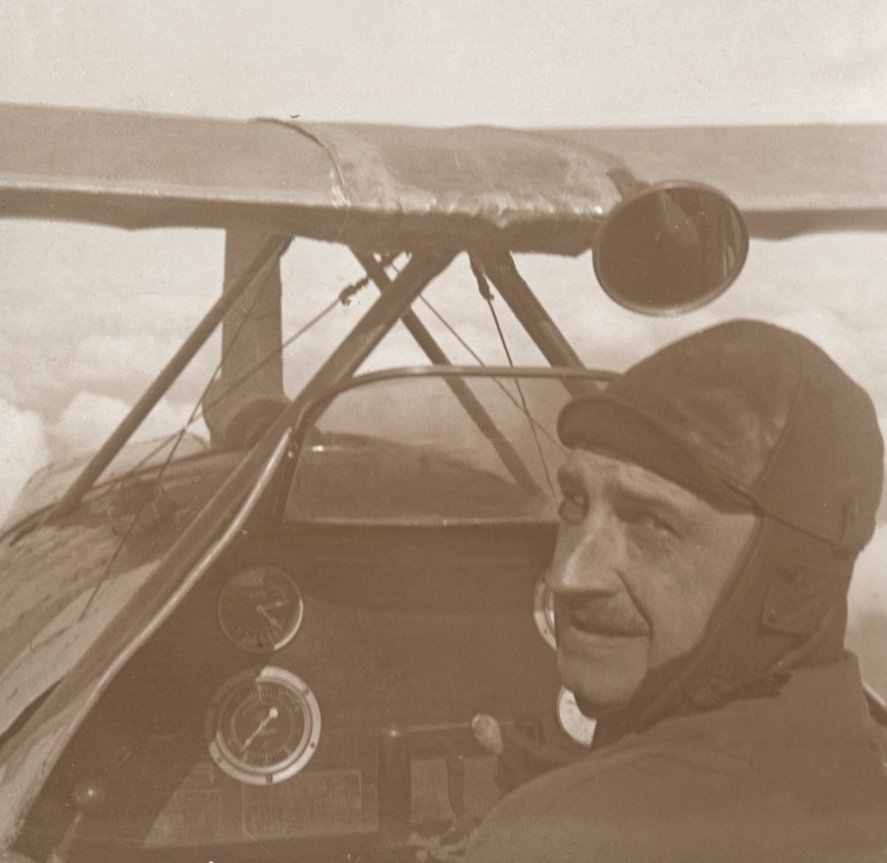 En las nubes a 1200 metros, c1914-c1918 de Unbekannt