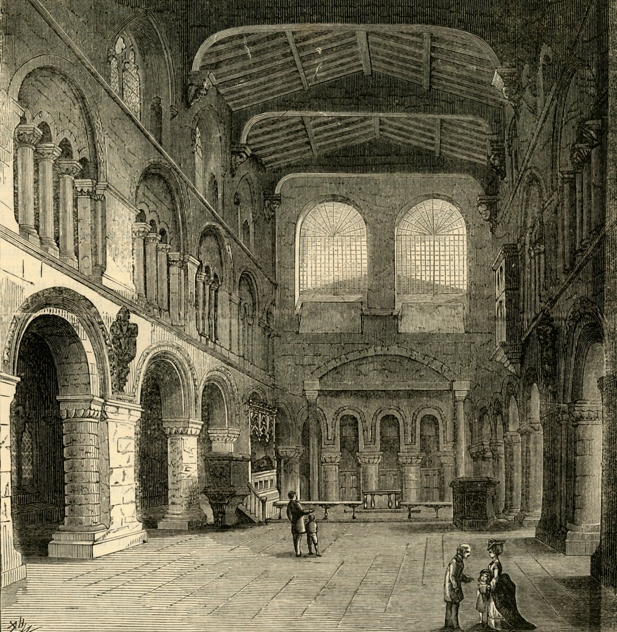 Interior de St. Bartholomew-The-Great de Unbekannt
